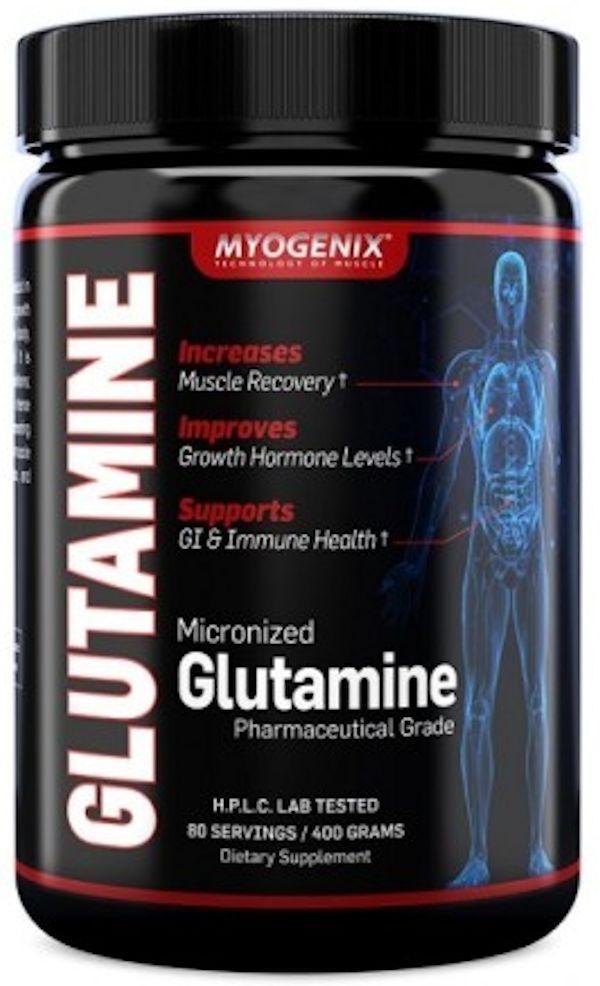 Myogenix Glutamine pure 400 gms 80 servings