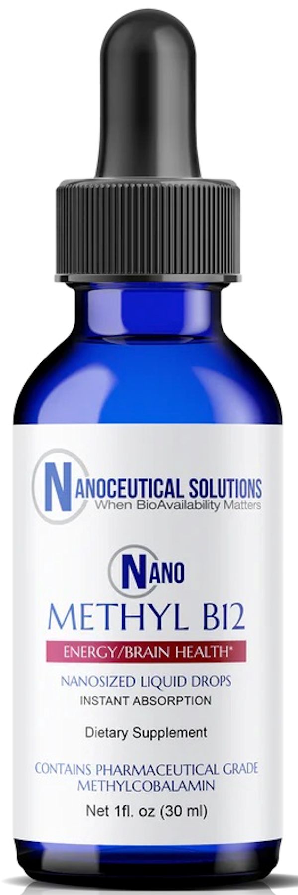 Nanoceutical Solutions Nano Methyl B12 sublingual liquid drops