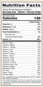 Nature's Best Protein Chocolate Isopure Natural Nature's Best 3 lbs