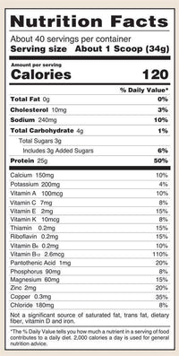 Nature's Best Protein Chocolate Isopure Natural Nature's Best 3 lbs