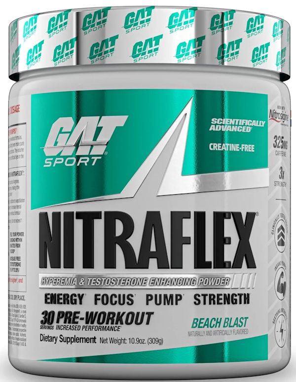 GAT Sport Nitraflex ADVANCED Pre-Workout ultimate size