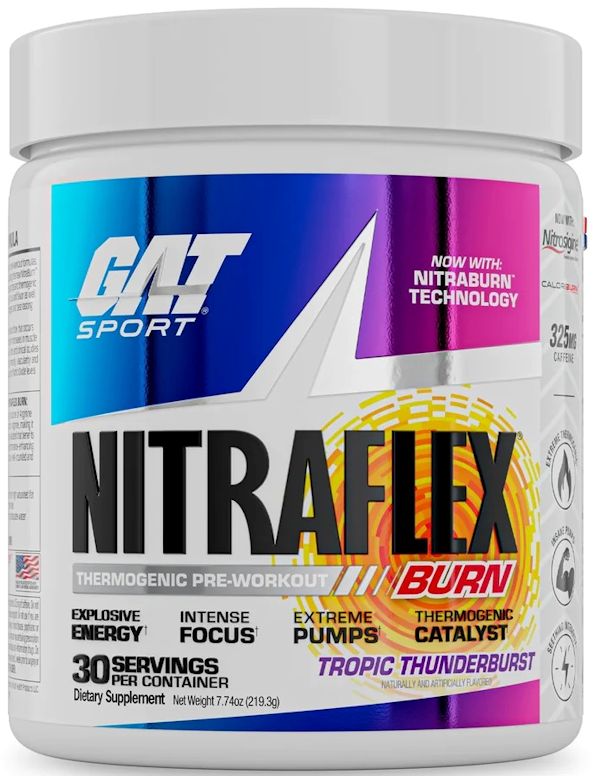 GAT Nitraflex Burn Lean Muscle pump