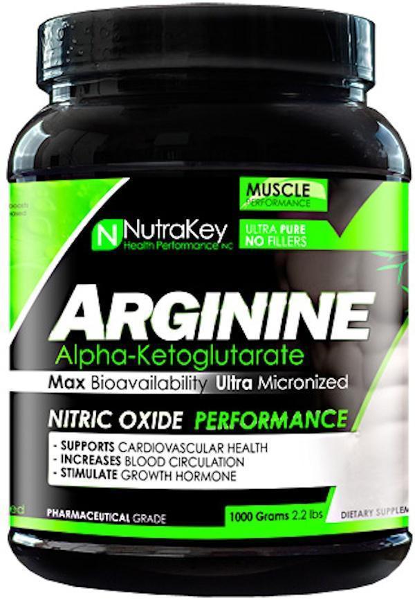 Nutrakey Muscle Pumps NutraKey Arginine AKG 1000 gms