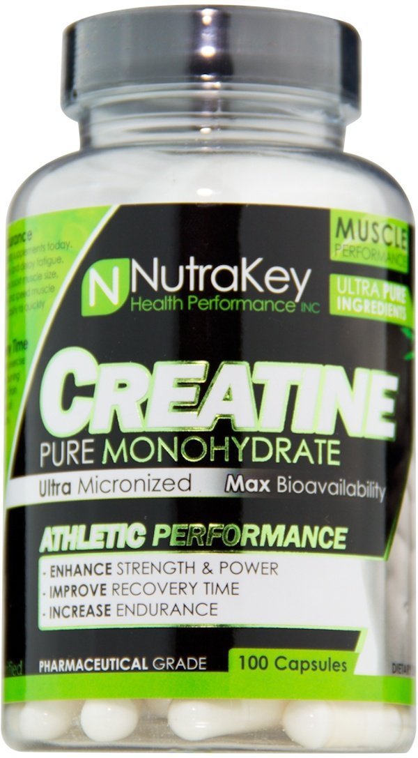 muscle pumps Creatine NutraKey Creatine Monohydrate 100 caps