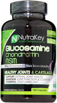 Nutrakey Joint Support Nutrakey Glucosamine Chondroitin MSM 120 Caps