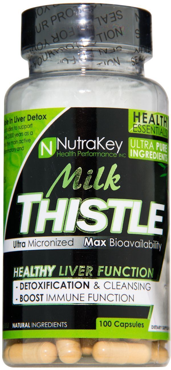 Nutrakey Liver Support Nutrakey Milk Thistle 100 caps health