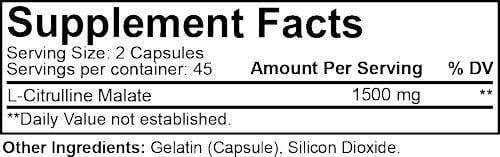Nutrakey Muscle Pumps Nutrakey Citrulline fact