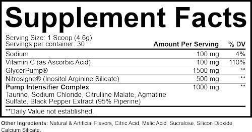 Pumps Unflavored Nutrakey Hydro Pump fact