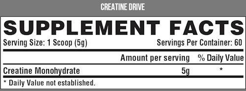 Nutrex Research Creatine Nutrex Creatine Drive 300 gms