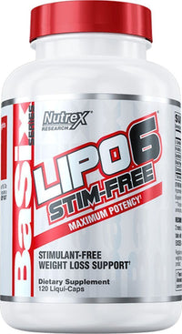 Nutrex Research Weigh Management Nutrex Lipo-6 STIM-FREE 60 Caps