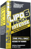 Nutrex Lipo-6 Black Intense Original CLEARANCE