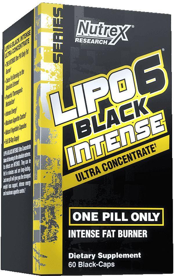 Nutrex Research Weight Loss Nutrex Lipo-6 Black Intense 60 caps
