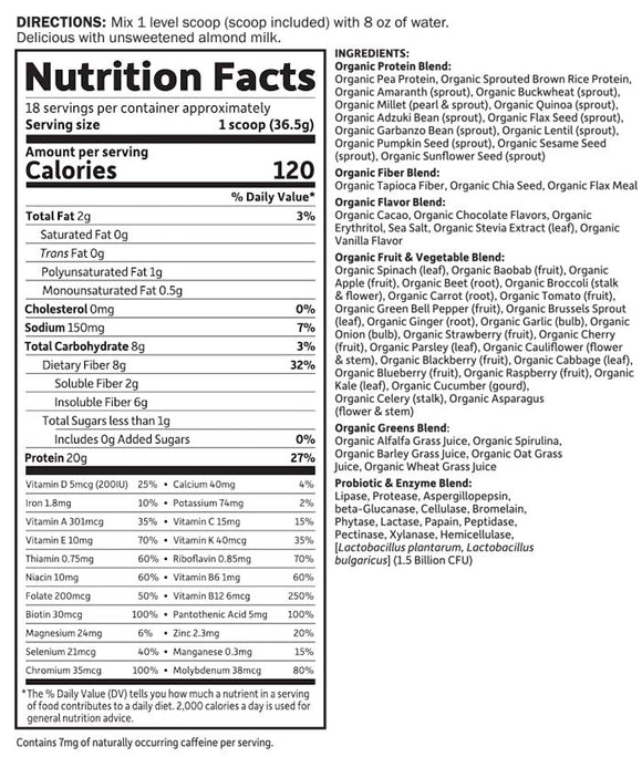 Garden Of Life Organic Meal 2 lbs