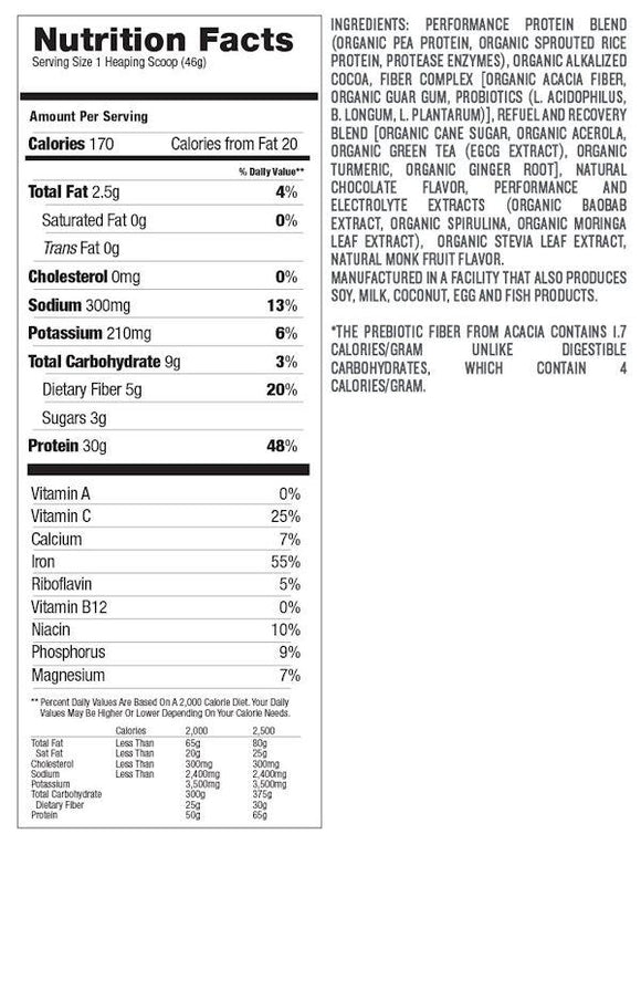 Designer Protein Organic Pro 30: Plant-Based