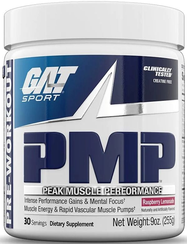 GAT Sport PMP Peak Muscle Performance pre-workout
