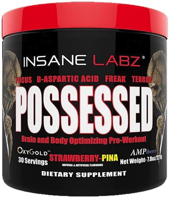 Insane Labz Possessed Ultimate Pre-workout gummy worm