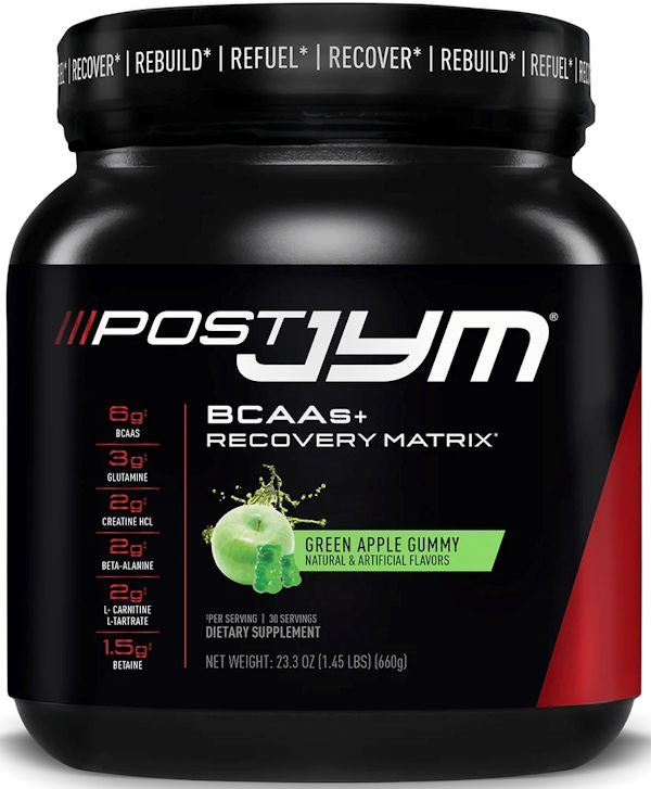 JYM Supplement Science Post BCAA Recovery Matrix Post-Workout