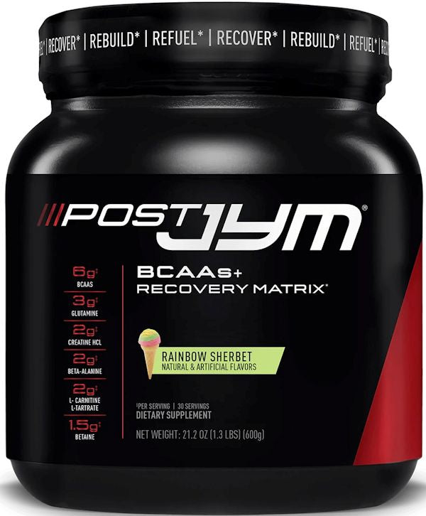 JYM Supplement Science Post BCAAs Recovery Matri
