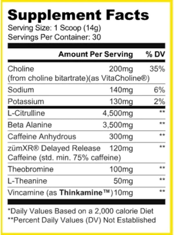 Ryse Supplements Loaded Pre-Workout