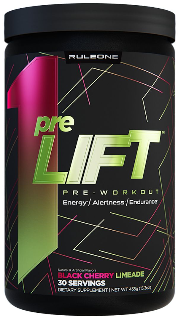 Rule One PreLift Advanced Pre-Workout 30 Servings cherry