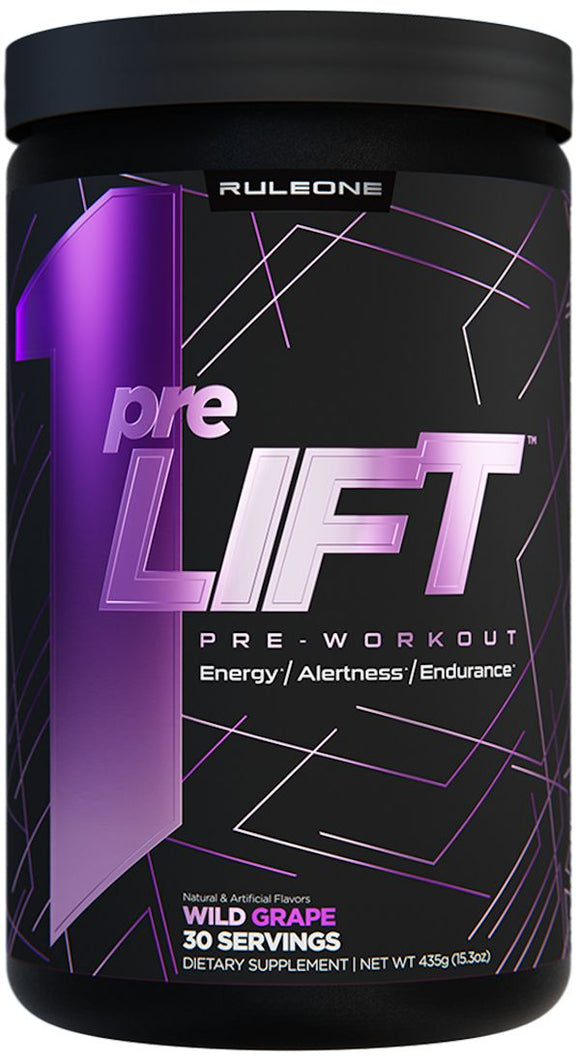 Rule One PreLift Advanced Pre-Workout 30 Servings grape