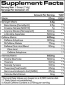 Pre-Workout ProSupps Mr. Hyde Nitro X facts