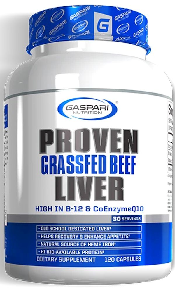 Gaspari Nutrition Proven Grassfed Beef Liver