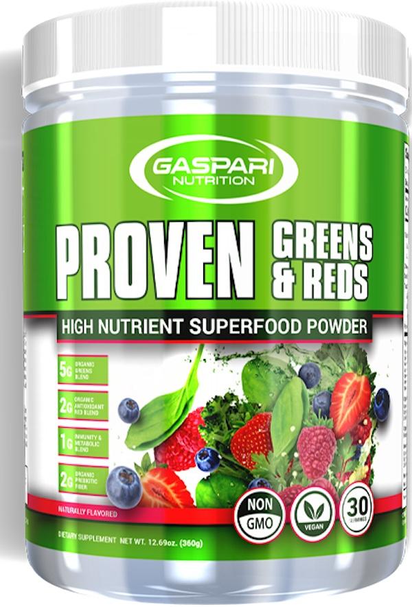 Gaspari Proven Greens and Reds