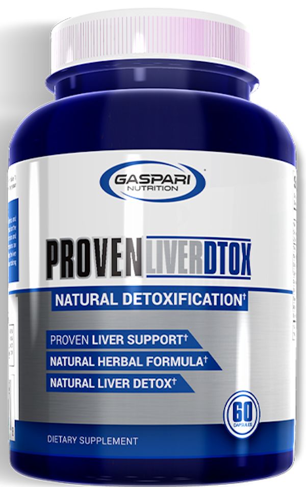 Gaspari Nutrition Proven Liver DTOX Natural Hebal