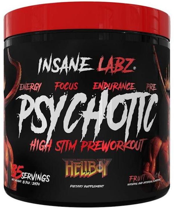 Insane Labz Psychotic Hellboy High Stimulant Blue