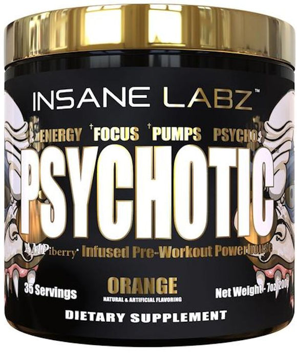 Insane Labz Psychotic Gold 35 servings candy