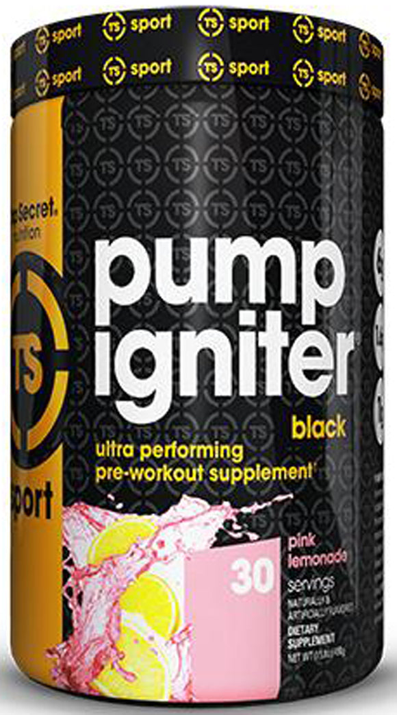 Top Secret Nutrition Pump Igniter Black 30 servings