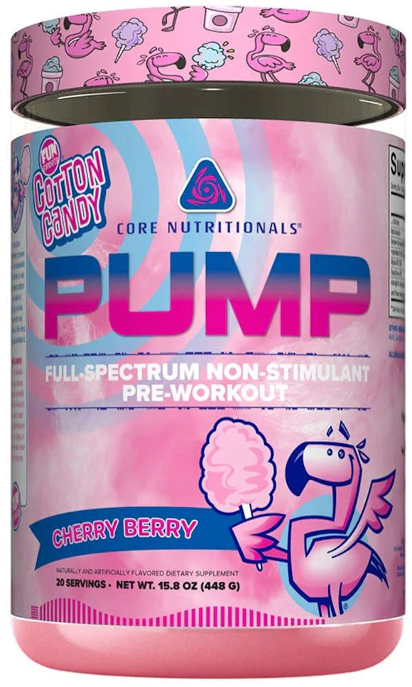 Core Nutritionals Pump Non-Stim Pre-Workout
 pink