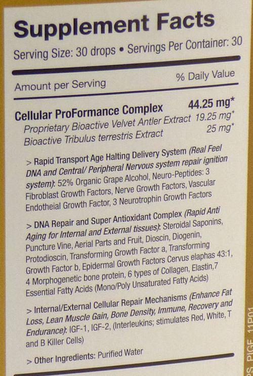 Pure Solutions Growth Factors Pure Solutions Pure Factors Platinum 44.25 mg (code: 25off)