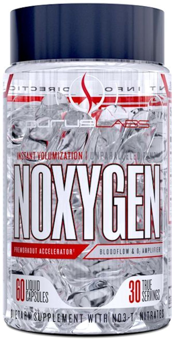 Purus Labs NOXygen 60 Liquid Caps Muscle Pumps