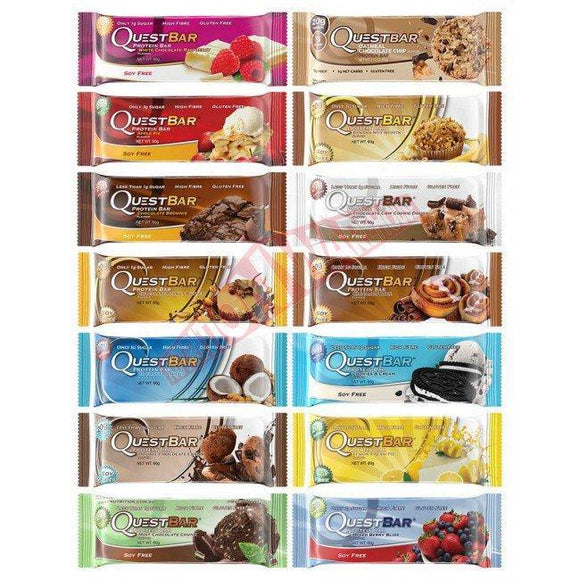 Quest Protein Bars Chocolate Hazelnut Quest Bars Quest 12 box