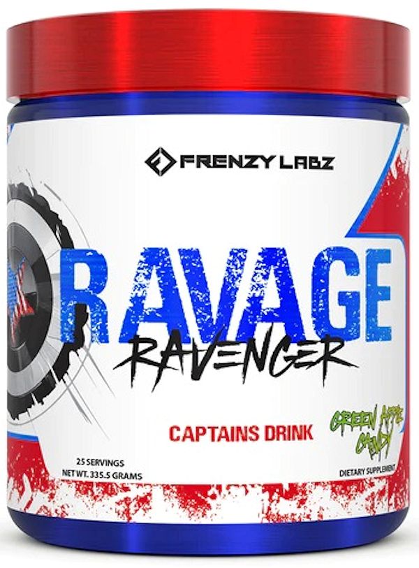 Frenzy Labz Rauage Pre-Workout Ultimate 1