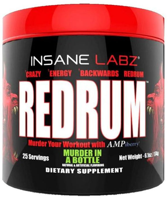 Insane Labz Redrum pre-workout apple