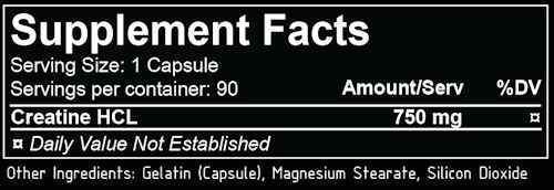 Repp Sports Creatine Repp Sports Creatine HCL 90 caps