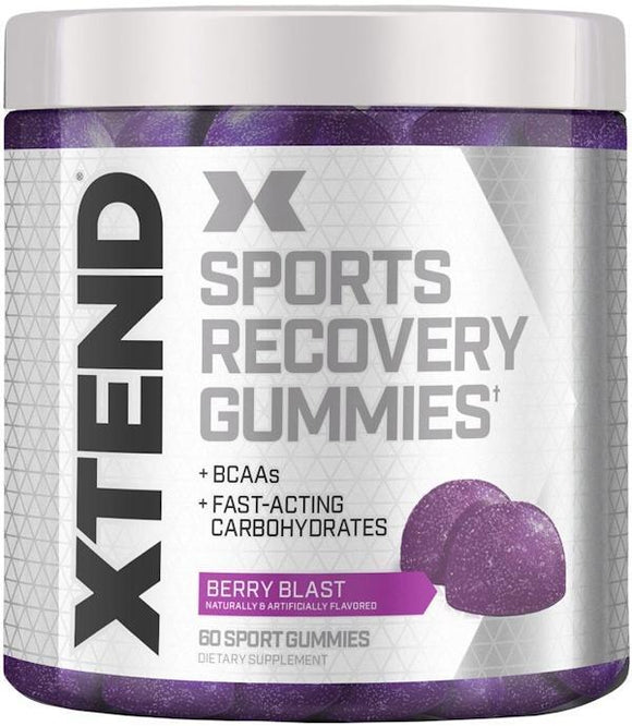 Scivation BCAA Blue Raspberry Scivation Xtend Gummies