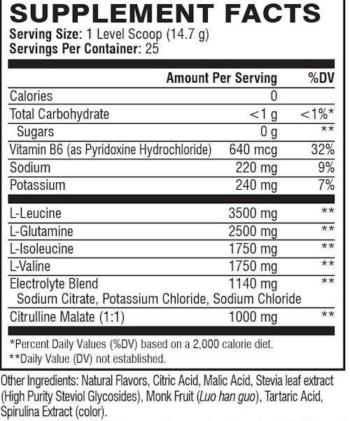 Scivation BCAAs Orange Passionfruit Scivation XTEND Natural Zero