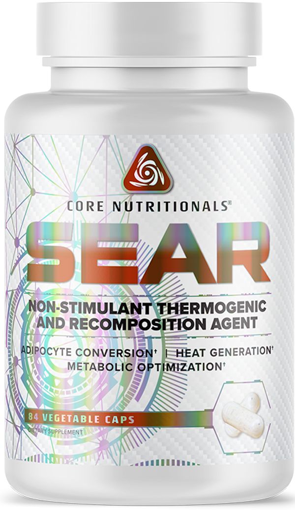Core Nutritionals SEAR Non-Stimulant Thermogenic and Recomposition Agent 