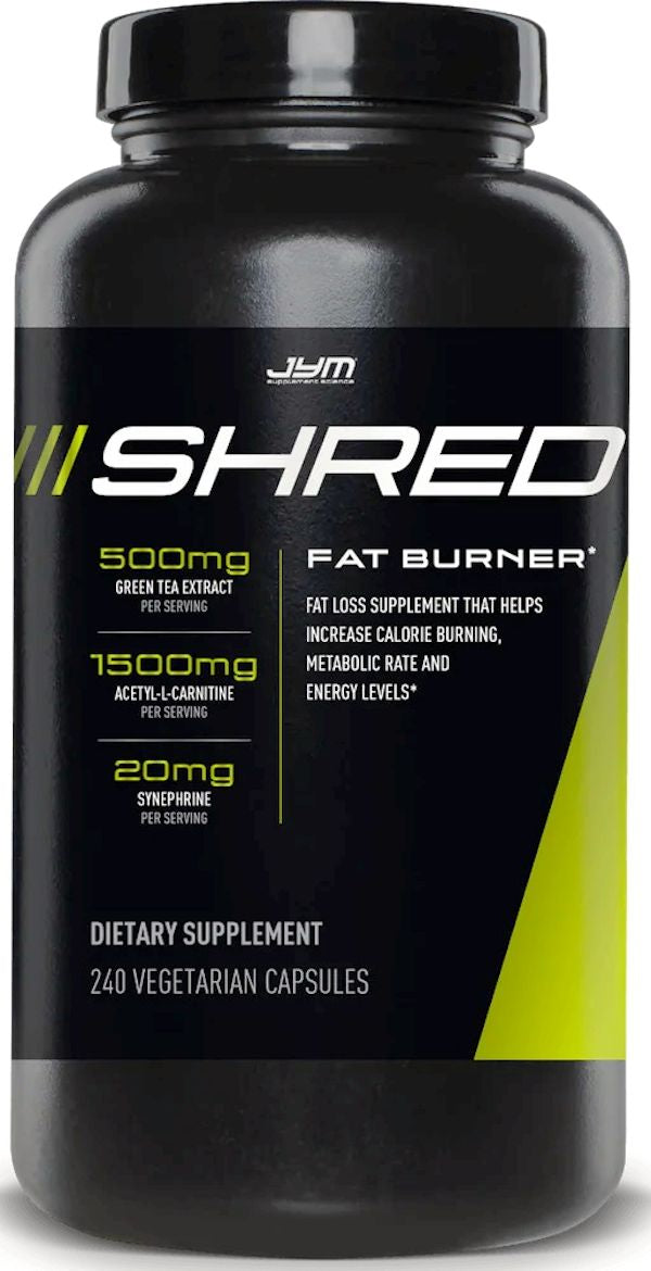 Shred JYM Supplement Science 240 Capsules