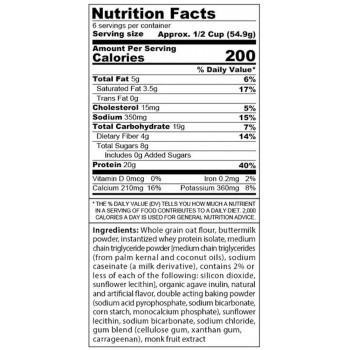 Sinister Labs Protein banana blitz Sinister Labs Panic Pancakes Mix