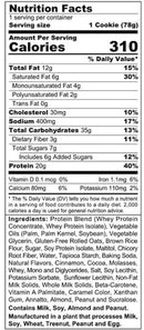 Sinister Labs Protein Bars Snickerdoodle Chocolate Chip Cookie Sinister Labs Sinfit Cookies