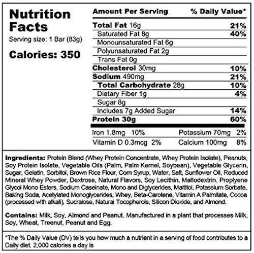 Sinister Labs Protein Bars Peanut Butter Crunch Sinister Labs Sinfit High Protein Bars 12 bar box
