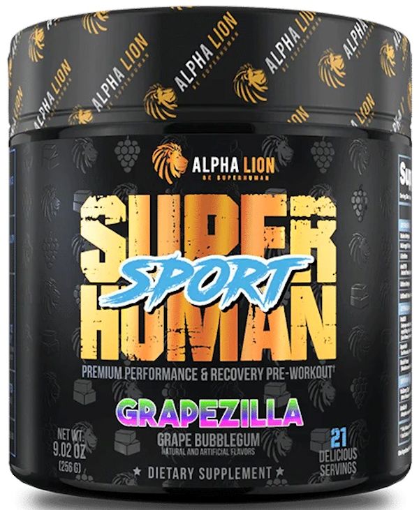 Alpha Lion SuperHuman Sport grape
