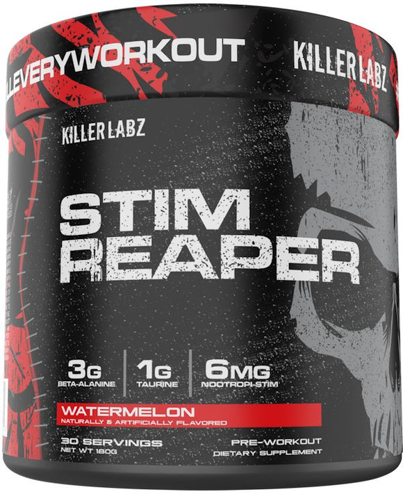Killer Labz Stim Reaper Powerful Pre-Workout 30 Servings punch
