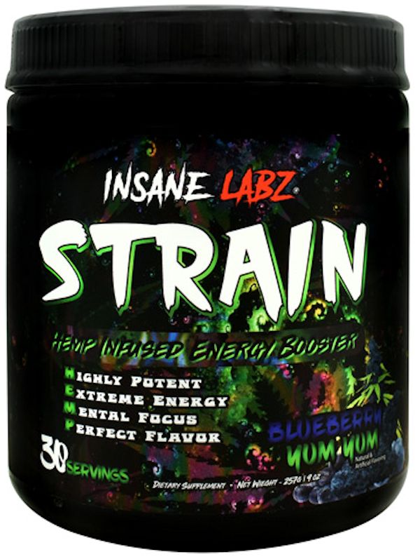Insane Labz Strain hemp Pre-Workout