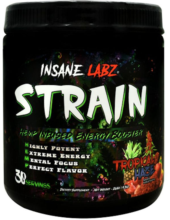 Insane Labz Strain Pre-Workout hemp apple
